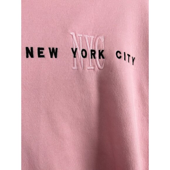 Classic Womens Crewneck NYC Pink size M - Picture 5 of 16